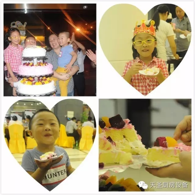 唱生日歌,吃蛋糕