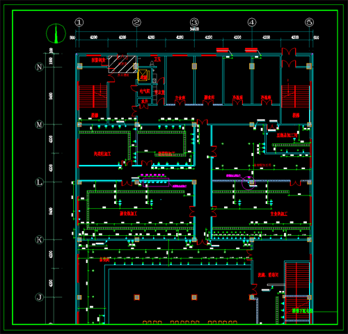 食堂厨房工程设计水位图
