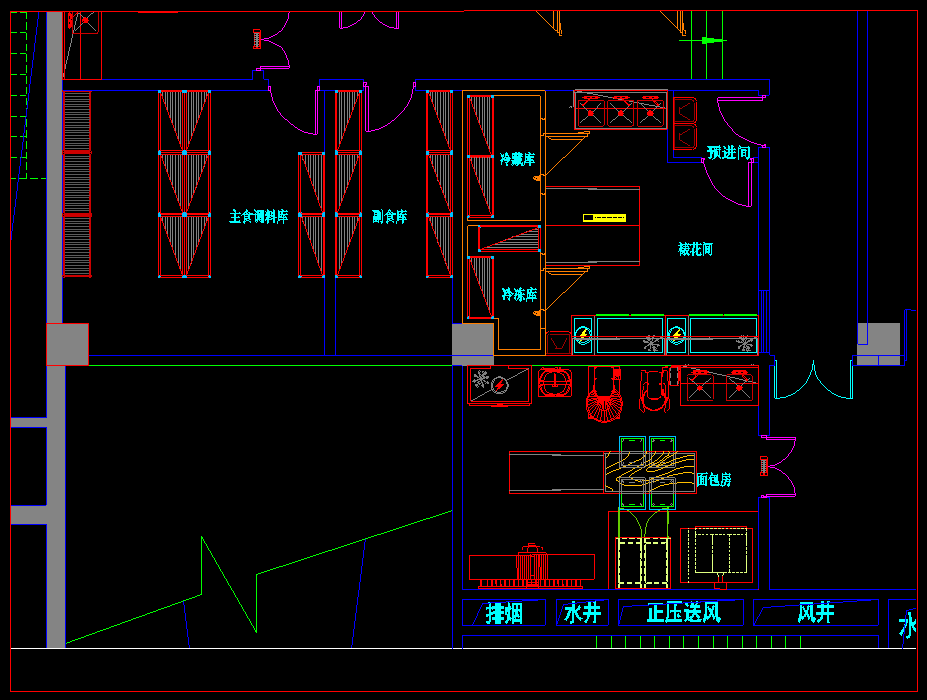 裱花间、面包房