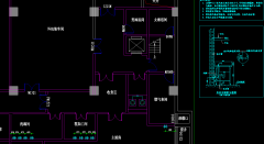 河南漯河职中食堂厨房工程详细CAD设计图