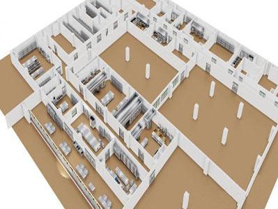 大型酒店厨房设计效果图